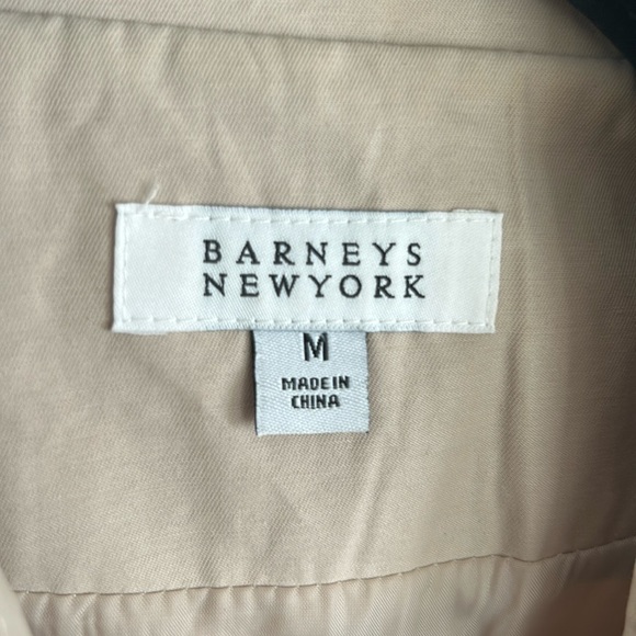 Barney’s New York 3/4 Trench Coat Tan Women Size M - Picture 3 of 16